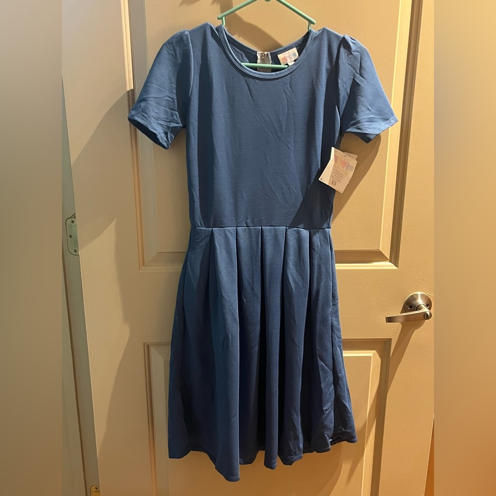 LuLaRoe NWT Navy Blue Classic Dress